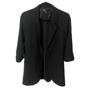 Dynamite Black Long Blazer Jacket